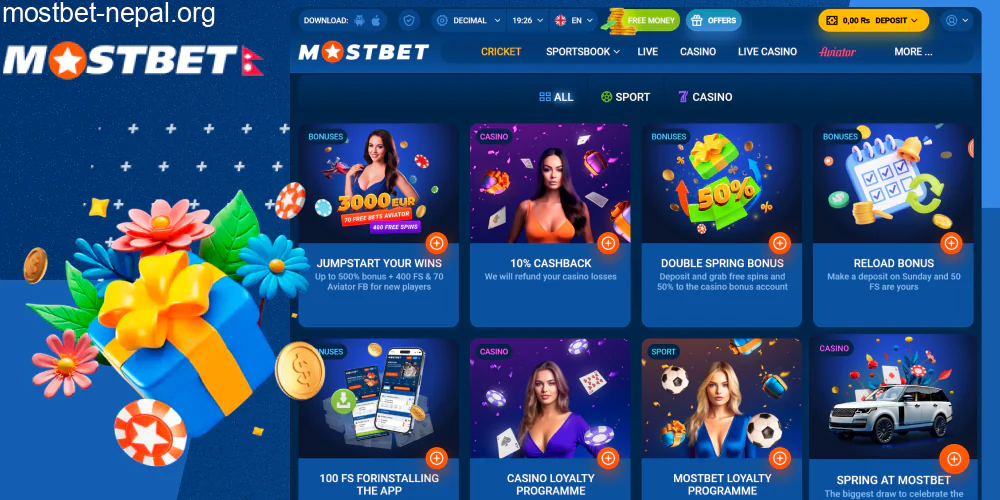 Mostbet Bonus Program Overview